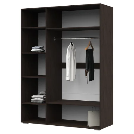 Шкаф 3-х ств Вегас венге/белый глянец