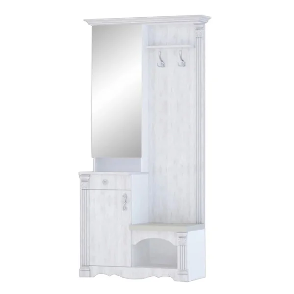 Прихожая Саша-15 белый/анкор светлый