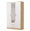 Шкаф 3-дверный Светлана №4 дуб бунратти/бодега