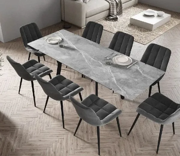 Стол керамический Герцог 1400х800х300 серый Стол керамический Герцог 1400х800х300 серый