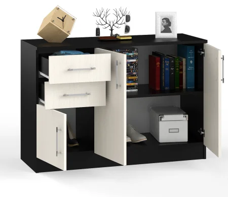 Комод СВК №3 венге/дуб лоредо