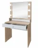 Туалетный столик №7 дуб сонома/белый