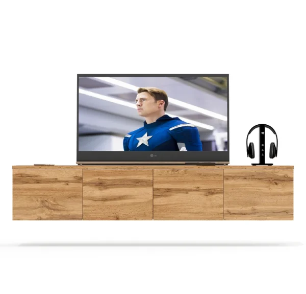 ТВ-тумба подвесная Сити-11 дуб вотан