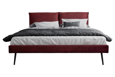 Кровать Сильвия 1,6 бордо