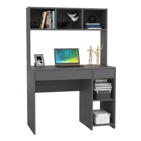 Стол компьютерный Комфорт 12.77 темно-серый