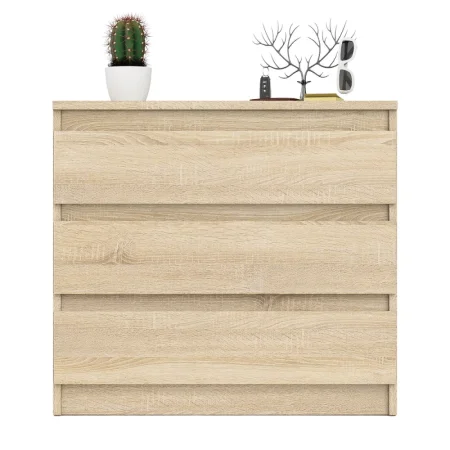 Комод три ящика МК 800.1 дуб сонома