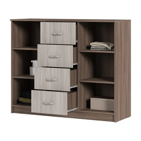 Комод Бася КМ 555 М шимо темный/шимо светлый