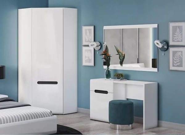 Стол туалетный Ацтека ТОL1D1S белый глянец