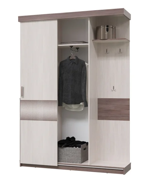 Прихожая 2-3427 Лорейн бодега тёмный/бодега светлый