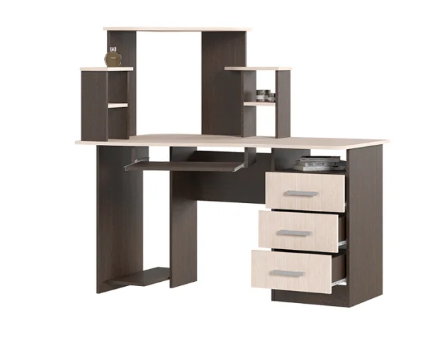 Стол компьютерный №1 венге/белфорт