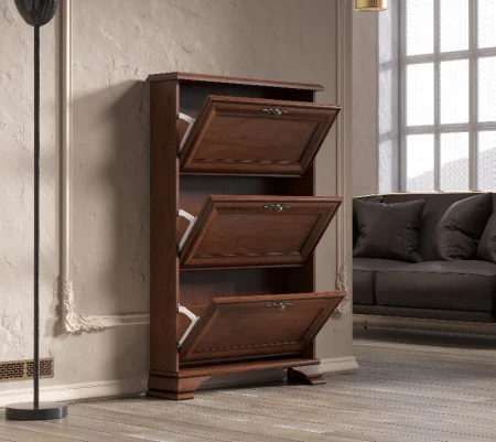 Тумба для обуви Кентаки SFB3B каштан