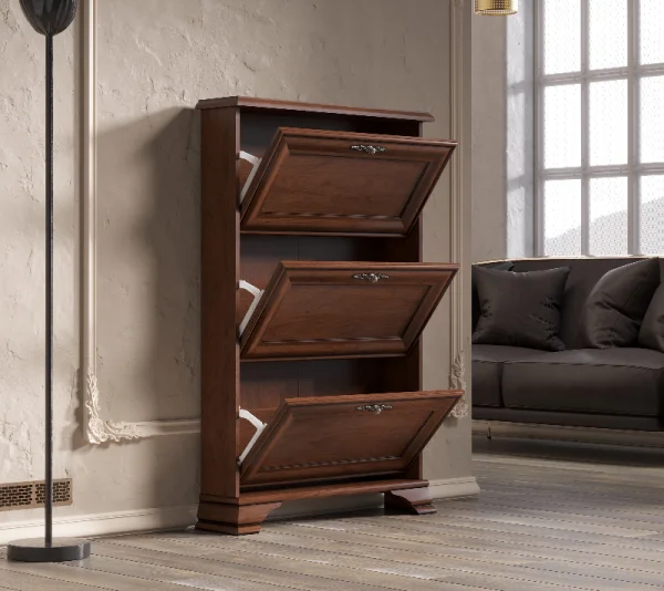 Тумба для обуви Кентаки SFB3B каштан