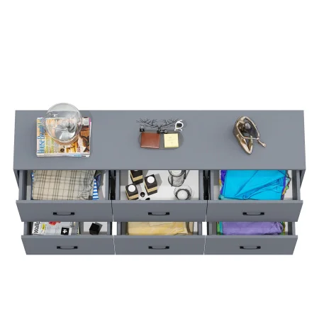 Комод 127-1704 графит