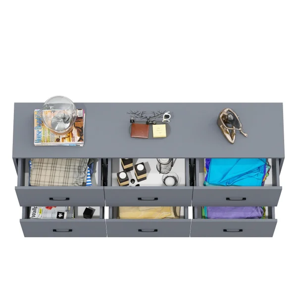 Комод 127-1704 графит