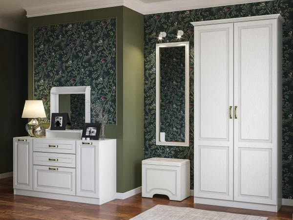 Комод Ливерпуль ясень ваниль/белый