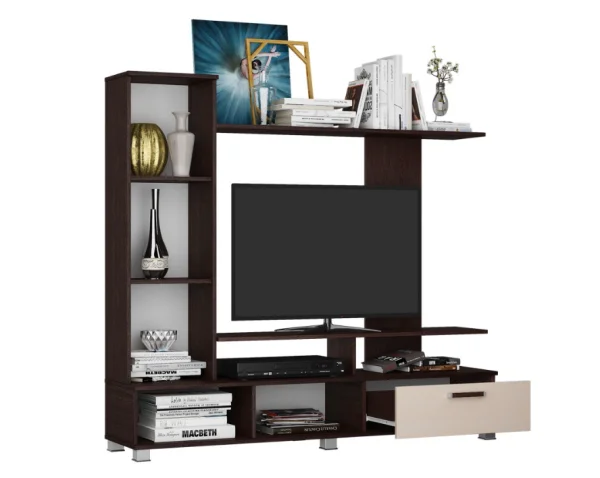 Стенка Соло-6 венге/дуб молочный