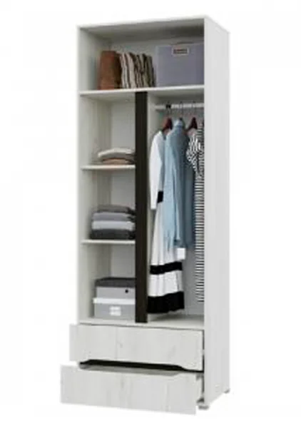 Шкаф 2-х створчатый Вега прованс (с зеркалом)