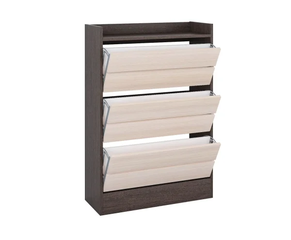 Обувница Ямайка ЯПТ-2 венге/дуб молочный Обувница Ямайка ЯПТ-2 венге/дуб молочный