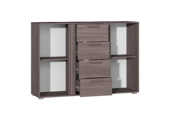 Комод Ника шимо темный/кашемир