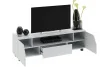 Тумба ТВ Diamond тип 4 белый/белый глянец