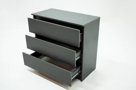 Комод Охта Лайт 800.3 графит