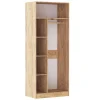 Шкаф универсальный Руэлла дуб крафт золотой/кашемир
