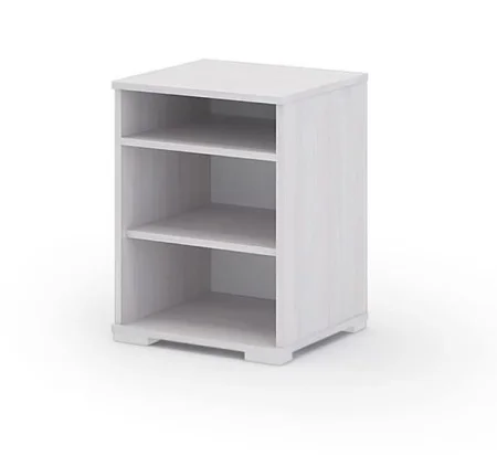 Тумба прикроватная Сальма ТБ 021 анкор/белый глянец