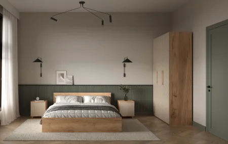 Шкаф Ньерд 1350 дуб вотан/ива пепельная