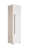 Шкаф 1-створчатый Палермо-3 ШК-008 ясень шимо светлый/белый глянец