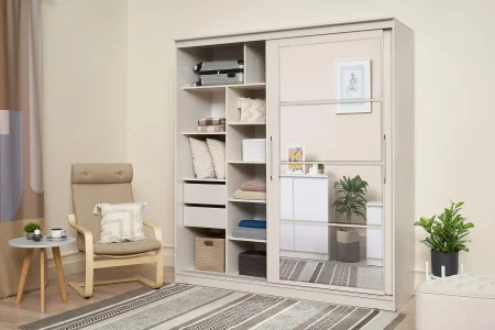 Шкаф-купе Элегант-7 сандал