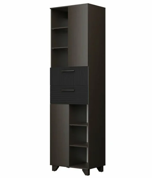 Пенал Копенгаген венге/черный матовый