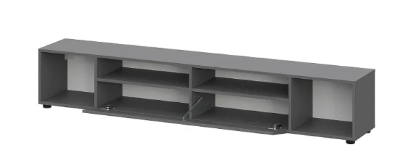 Тумба для телевидеоаппаратуры Денвер графит серый Тумба для телевидеоаппаратуры Денвер графит серый