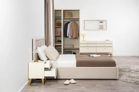 Шкаф-пенал Марион 16.340.01 слоновая кость