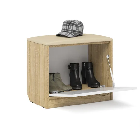 Тумба П-6 дуб сонома/белое дерево фрезеровка прованс