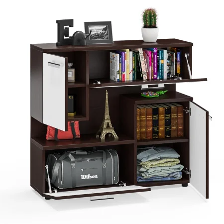 Тумба под ТВ С-1 1000 венге/белый