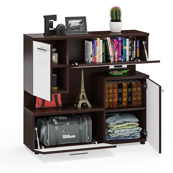 Тумба под ТВ С-1 1000 венге/белый Тумба под ТВ С-1 1000 венге/белый