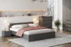 Кровать Денвер 1.6 графит серый