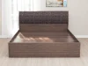 Кровать 1,6 Кэт-4 арт.001-М1 венге/caiman темный