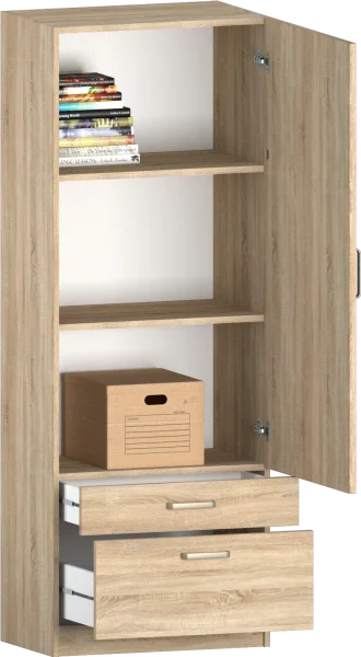 Шкаф 14.09 дуб сонома (серия сонома)