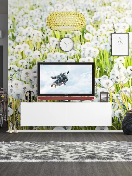 ТВ-тумба подвесная РВК-1800 белый