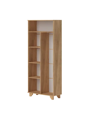 Шкаф Ньерд 900 дуб вотан/белый софт