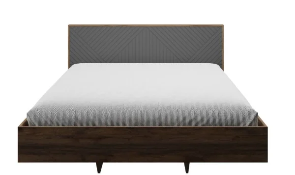 Кровать парящая Копенгаген 160 дуб самдал/серый графит