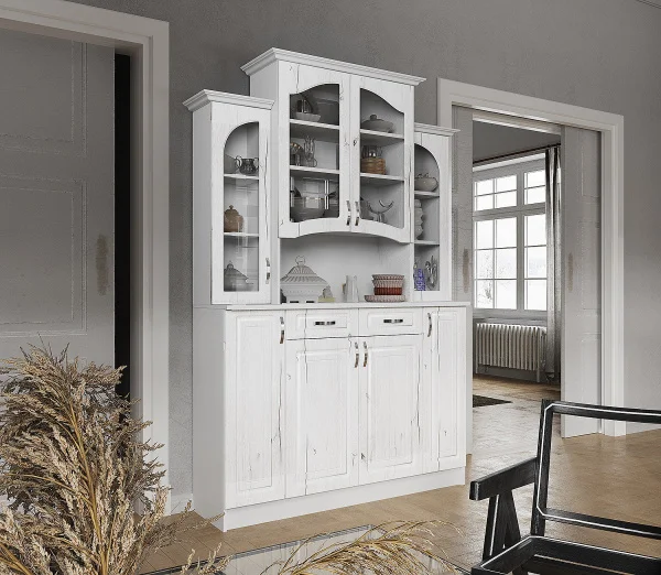 Буфет Прованс 014 дуб канадский белый