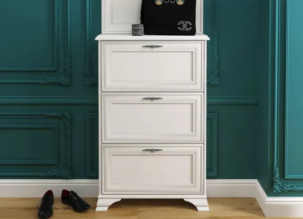 Тумба для обуви Кентаки SFB3B белый