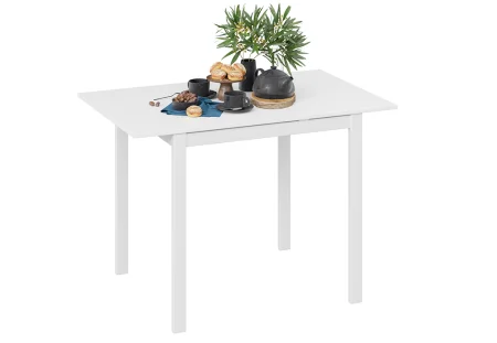 Стол раздвижной Слайд тип 1 белый