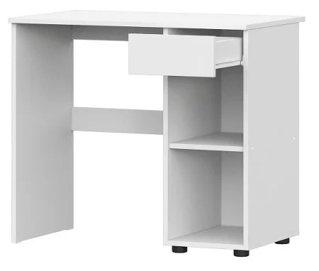 Стол письменный Токио белый текстурный