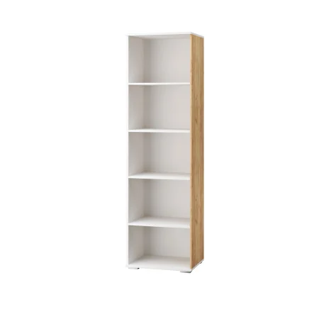 Шкаф бельевой Оскар-18 белый/дуб крафт золотой