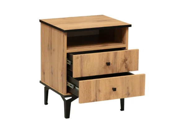 Тумба прикроватная 51.17 Либерти (опора метал. h=150 мм)