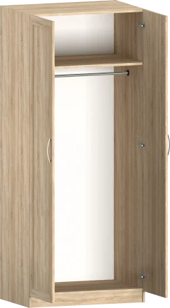 Шкаф 2-дверный Классика 7.02 дуб сонома