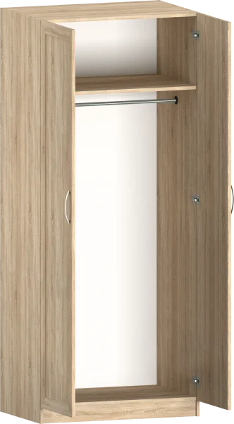 Шкаф 2-дверный Классика 7.02 дуб сонома